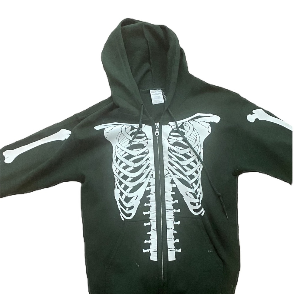 Green skeleton SIMPLICITY zip up